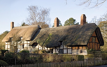 Anne Hathaway's Cottage, home of William Shakespeare's wife, Shottery, Stratford-upon-Avon, Warwickshire, England, United Kingdom, Europe