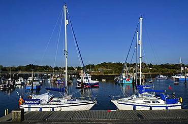 Old Town Quay, Lymington, Hampshire, England, United Kingdom, Europe