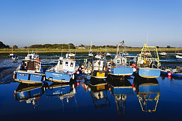 The harbour at Keyhaven, Hampshire, England, United Kingdom, Europe