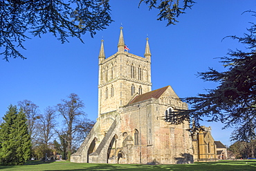 Pershore Abbey, a Church of England parish church, Pershore, Worcestershire, England, United Kingdom, Europe