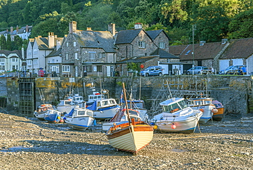 Porlock Weir, North Somerset coast, Somerset, England, United Kingdom, Europe