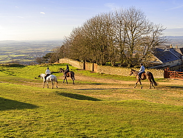 Cleeve Hill, Gloucestershire, the Cotswolds, England, United Kingdom, Europe