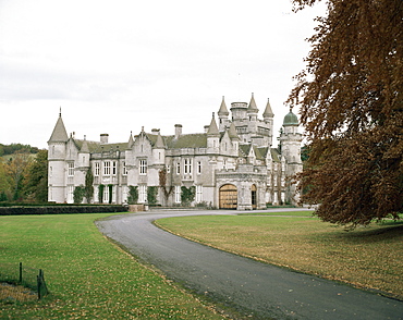 Balmoral Castle, Aberdeenshire, Highland region, Scotland, United Kingdom, Europe