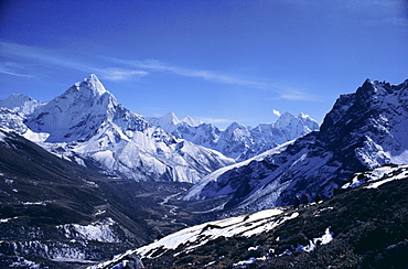 Ama Dablam peak, Mt Everest Region, Himalayas, Nepal