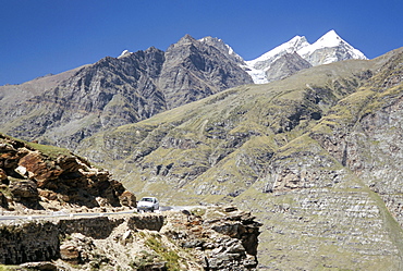 Rothang pass into Chenab valley on Manali-Leh highway, Himachai Pradesh, India