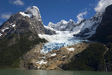 Glaciar Balmaceda (Balmaceda Glacier), Fjord Ultima Esperanza, Puerto Natales, Patagonia, Chile, South America