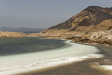 Lake Assal, 151m below sea level, Djibouti, Africa 