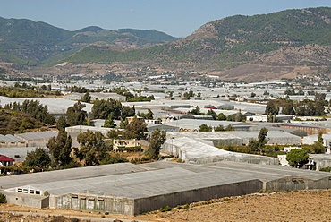 Agriculture under plastic, Anamur Plain, Taurus coast, Southern Turkey, Anatolia, Turkey, Asia Minor, Eurasia