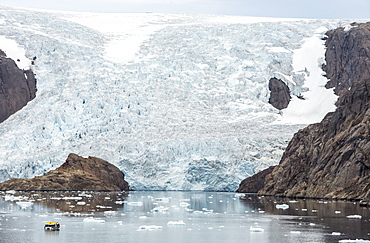 Kujatdeleq Glacier, Prins Christian Sund, southern Greenland, Polar Regions