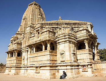 Meera Jain Temple, Chittorgarh (Fort), Chittor, Rajasthan, India, Asia