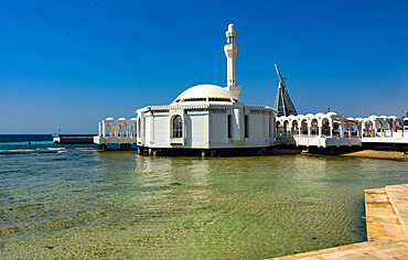 Masjid al Rahmah (Floating Mosque), Jeddah, Saudi Arabia, Middle East