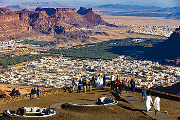 Harrate viewpoint, Al Ula, Saudi Arabia, Middle East