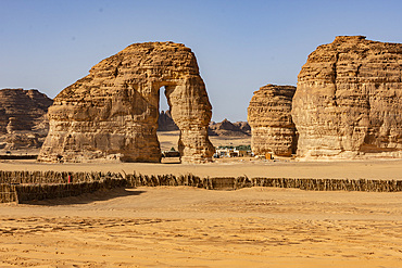 Jebel al Fil (Elephant Rock), sandstone, Al Ula, North West Saudi Arabia, Middle East