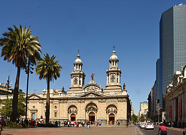 Santiago, Chile; Metropolitan Cathedral