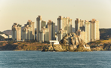 Busan, Korea; sea-front housing