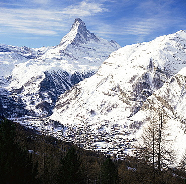 The Matterhorn, Zermatt, Swiss Alps, Switzerland, Europe