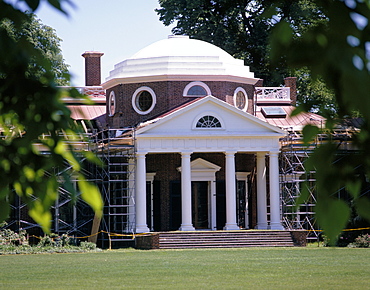 Monticello, Thomas Jefferson's house, UNESCO World Heritage Site, Virginia, United States of America, North America