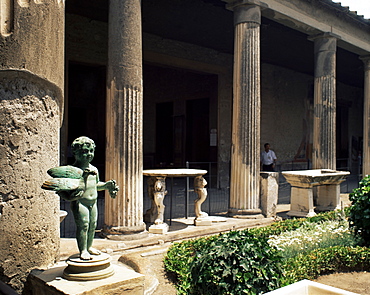 House of the Vettii, Pompeii, UNESCO World Heritage Site, Campania, Italy, Europe