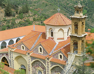 Machairas monastery, Cyprus, Mediterranean, Europe