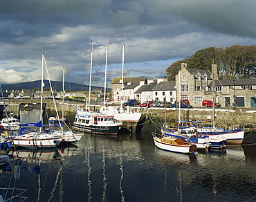 Castletown harbour, Isle of Man, England, United Kingdom, Europe