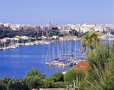 Mahon Harbour, Menorca, Baleares Islands, Spain 