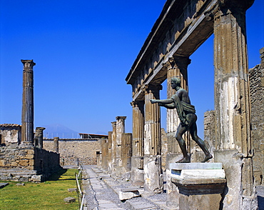 Temple of Apollo, Pompeii, Campania, Italy