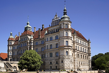 Renaissance castle, Gustrow, Mecklenburg-Vorpommern, Germany, Europe