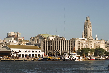 Port of Montevideo, Uruguay, South America