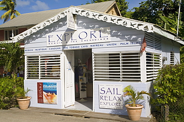 Sailing shop, Port Elizabeth. Bequia, St.Vincent Grenadines, West Indies, Caribbean, Central America