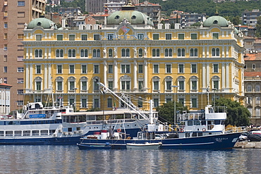 Harbour, Rijeka, Croatia, Europe