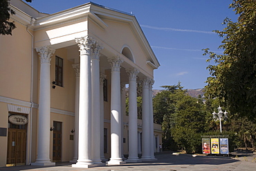 Chekhov theatre, Yalta, Crimea, Ukraine, Europe