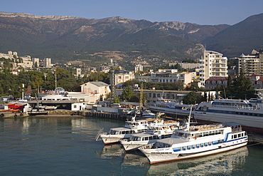 Harbour, Yalta, Crimea, Ukraine, Europe