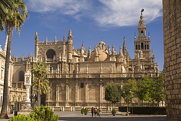 Cathedral, UNESCO World Heritage Site, Seville, Andalucia, Spain, Europe