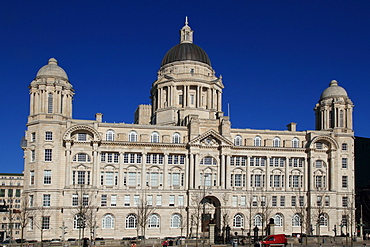 Dock Company Building, Pierhead, Liverpool, Merseyside, England, United Kingdom, Europe