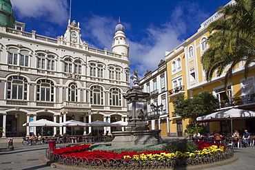 Cairasco Square, Las Palmas, Canary Islands, Spain, Europe