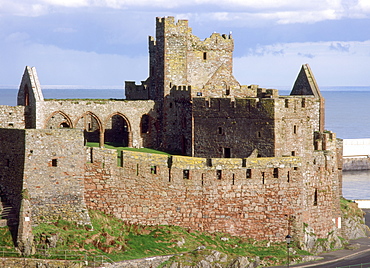 Peel Castle, Isle of Man, Europe