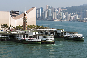 Star Ferry terminal, Kowloon, Hong Kong, China, Asia