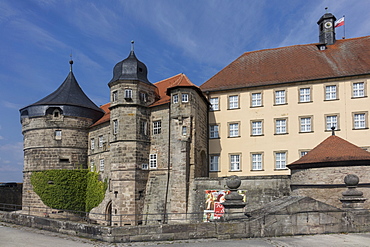 Rosenberg fotress, Kronach, Frankenwald, Bavaria, Germany, Europe