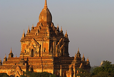 Ancient temple, old Bagan, Bagan (Pagan), Myanmar (Burma), Asia