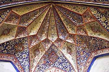 The mihrab in the Friday Mosque or Masjet-eJam, built in the year 1200 by the Ghorid Sultan Ghiyasyddin on the site of an earlier 10th century mosque, Herat, Herat Province, Afghanistan, Asia