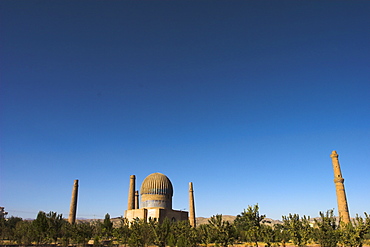 The Mousallah (Mussallah) Complex, Gaur Shad 's Mausoleum, Herat, Afghanistan, Asia