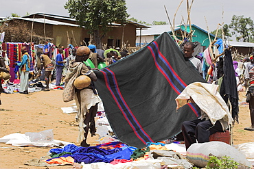 Weekly market, Key Afir, Lower Omo Valley, Ethiopia, Africa