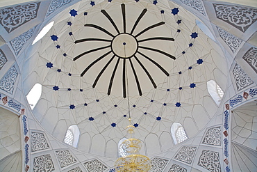 Bolo Gauz Mosque, the Emirs official place of worship, Bukara, Uzbekistan, Central Asia, Asia