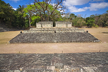 Ball Court dating from AD 731, Central Plaza, Copan Ruins, UNESCO World Heritage Site, Honduras, Central America