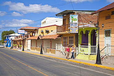 Street scene, San Juan Del Sur, Nicaragua, Central America