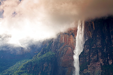 Angel Falls, Canaima National Park, UNESCO World Heritage Site, Guayana Highlands, Venezuela, South America