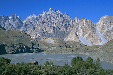 The Khunjerbad Pass, Pakistan, Asia