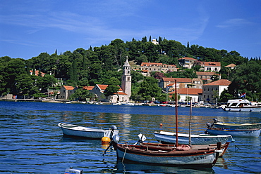 Cavtat Promenade and Harbour, Dalmatia, Croatia, Europe