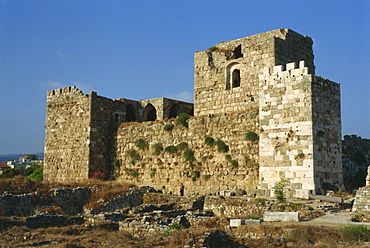 Crusader Fortress, Byblos, Lebanon, Middle East