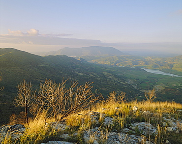 Sierra Margarita Mountains near Zahara de la Sierra, Andalucia, Spain